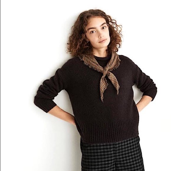 Madewell Sweaters - Madewell Fulton Pullover Sweater in Heather Raisin